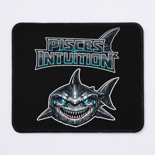Item preview, PISCES INTUITION – Cyber Shark Zodiac Design designed and sold by Synthos1978.