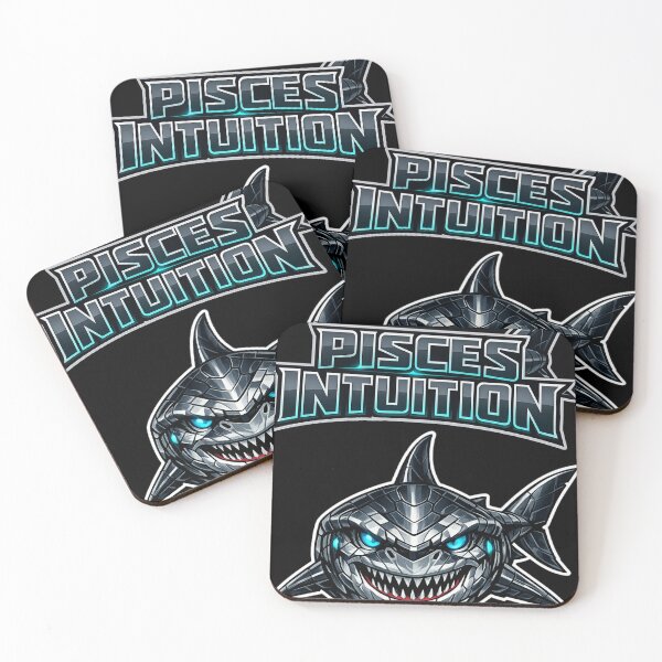 Item preview, PISCES INTUITION – Cyber Shark Zodiac Design designed and sold by Warrior’s Path.