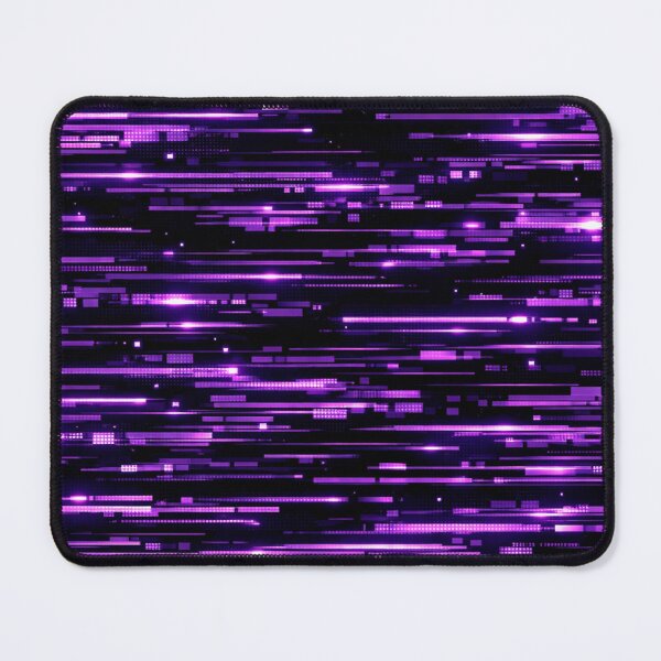 Item preview, Neon Purple Digital Glitch Stream designed and sold by Owcomm.