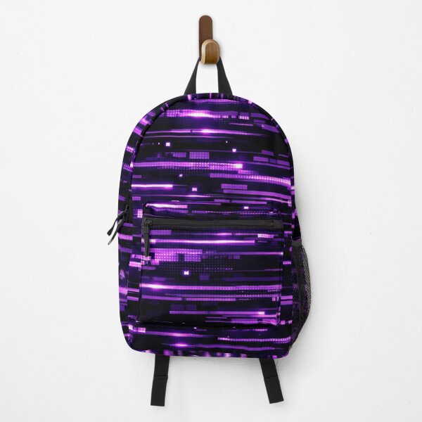 Item preview, Neon Purple Digital Glitch Stream designed and sold by Owcomm.