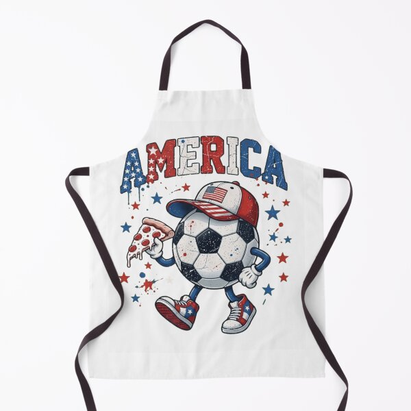 Item preview, Funny Patriotic USA Soccer Ball Pizza Lover Vintage Distressed designed and sold by haitrieuic96.