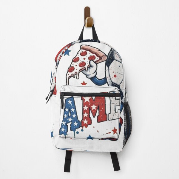 Item preview, Funny Patriotic USA Soccer Ball Pizza Lover Vintage Distressed designed and sold by haitrieuic96.