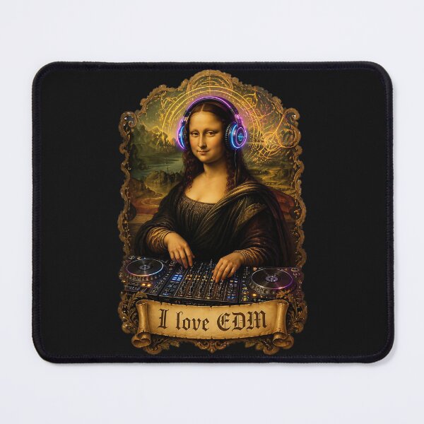 Item preview, Classical Renaissance DJ Woman Playing EDM Electronic Music designed and sold by ZenRave Designs.