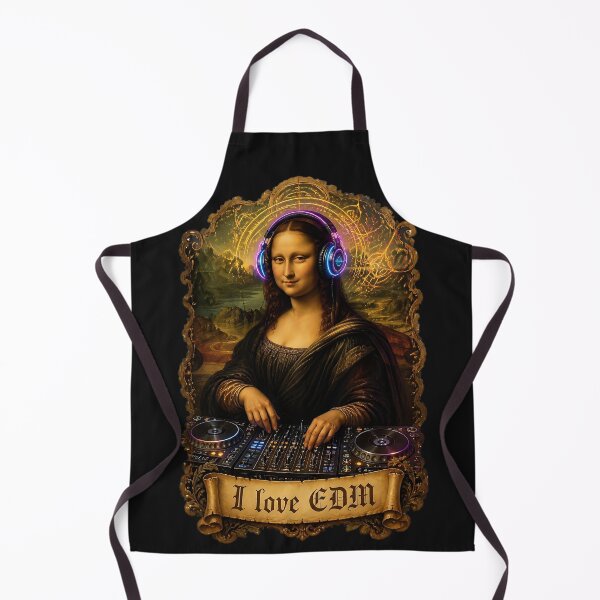Item preview, Classical Renaissance DJ Woman Playing EDM Electronic Music designed and sold by ZenRave Designs.