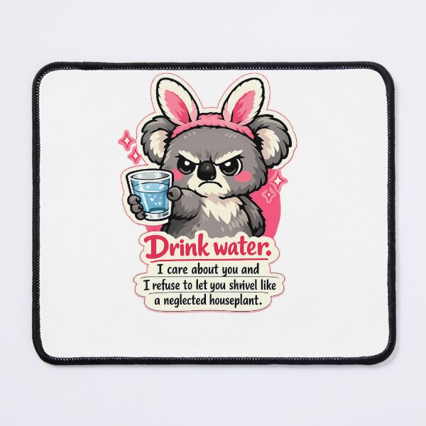 Item preview, Drink Water Neglected Houseplant Funny Sticker designed and sold by MIROUZ2000.