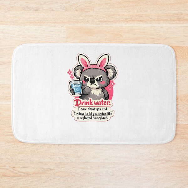 Item preview, Drink Water Neglected Houseplant Funny Sticker designed and sold by MIROUZ2000.