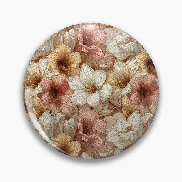 Item preview, Edgy Amaryllis Texture - Flower Floral Pattern   - Anniversary Gifts For Mom designed and sold by RoyalStarsPatts.