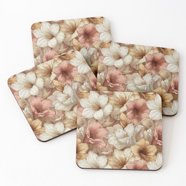 Item preview, Edgy Amaryllis Texture - Flower Floral Pattern   - Anniversary Gifts For Mom designed and sold by RoyalStarsPatts.