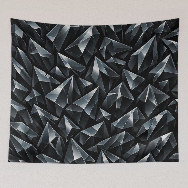 Item preview, Dark Obsidian Shards Pattern designed and sold by Owcomm.