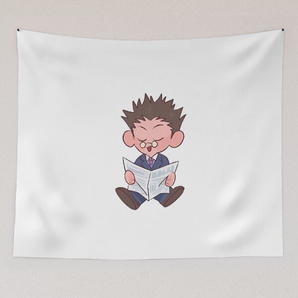 Item preview, Morning Intel Digest - Cross-Legged Newspaper Reader designed and sold by Mrdonut-ARt.