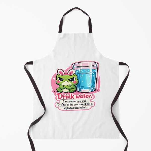 Item preview, Angry Frog Drink Water Hydration Reminder Sticker designed and sold by MIROUZ2000.