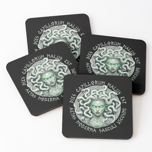 Item preview, Medusa Bad Hair Day 20th Century (Latin) designed and sold by Candywrap Studio.