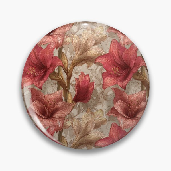 Item preview, Fragrant Amaryllis - Flower Floral Pattern   - Anniversary Gifts For Wife designed and sold by RoyalStarsPatts.