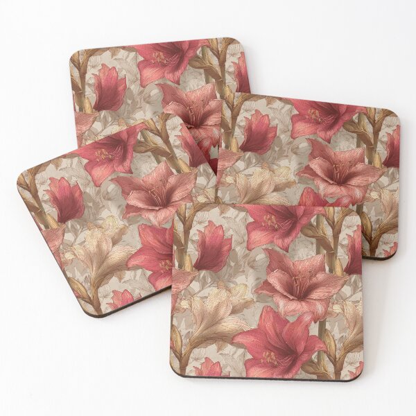 Item preview, Fragrant Amaryllis - Flower Floral Pattern   - Anniversary Gifts For Wife designed and sold by RoyalStarsPatts.