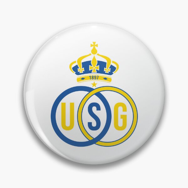 Item preview, Union Saint Gilloise USG Vintage Crown Badge designed and sold by Todsedz.