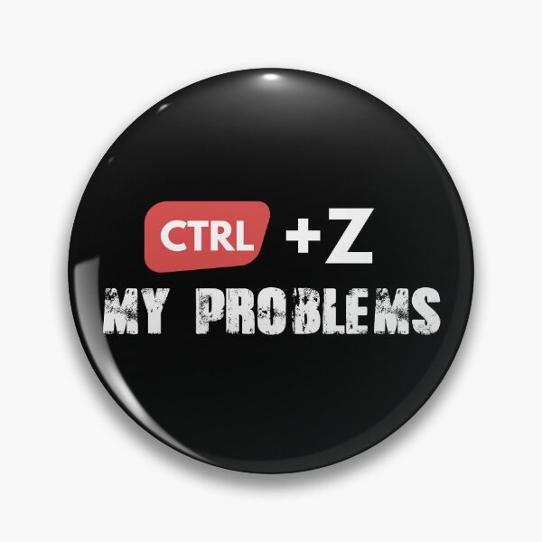 Item preview, Ctrl + Z My Problems – Funny Programmer Humor Design designed and sold by StudioAyinla.