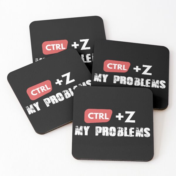 Item preview, Ctrl + Z My Problems – Funny Programmer Humor Design designed and sold by StudioAyinla.
