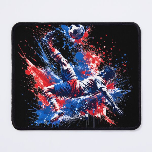 Item preview, Dynamic Soccer Ball Exploding Abstract Sports Art designed and sold by 3ac-Arts.
