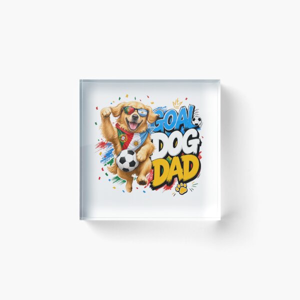Item preview, Goal Celebration Golden Retriever Dog Dad Kawaii World Cup 2026 designed and sold by Ashley critters.