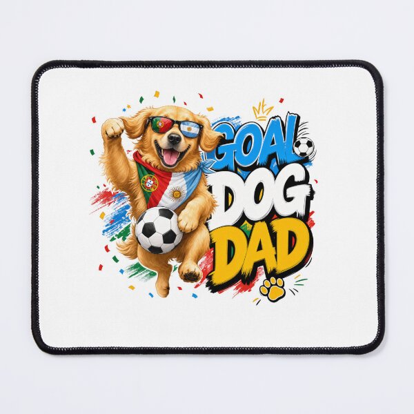 Item preview, Goal Celebration Golden Retriever Dog Dad Kawaii World Cup 2026 designed and sold by Ashley critters.