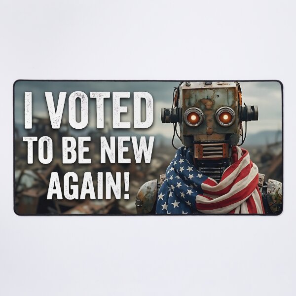 Item preview, I Voted To Be New Again. POLITICAL HUMOR designed and sold by ToxicInkArt.