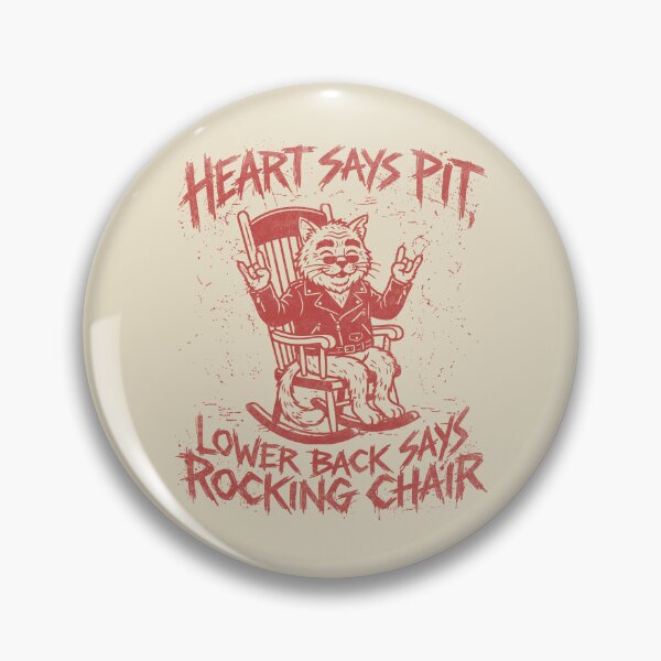 Item preview, Heart Says Pit, Lower Back Says Rocking Chair. designed and sold by EunsooLee.