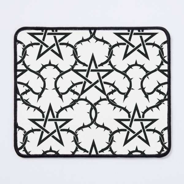 Item preview, Gothic Thorn Pentagram Pattern designed and sold by Owcomm.
