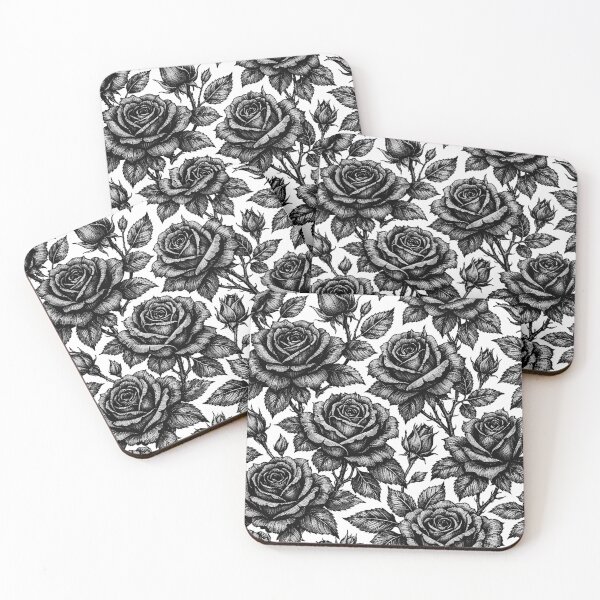 Item preview, Dark Gothic Rose Pattern designed and sold by Owcomm.