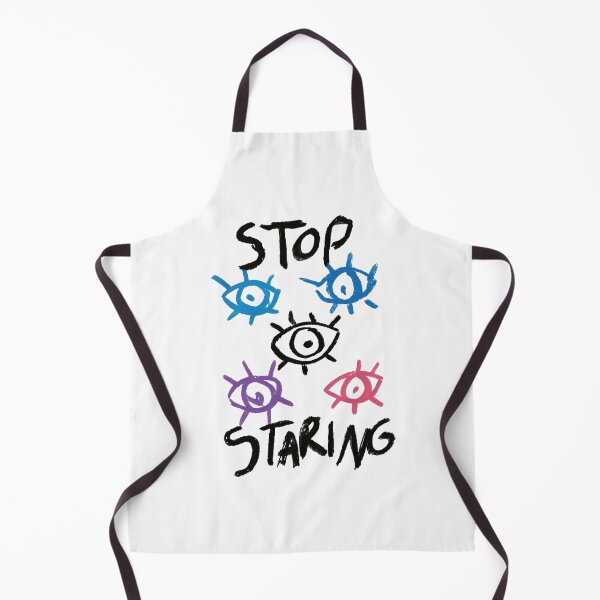 Item preview, Stop Staring Eye Art | Hand Drawn Graffiti Illustration | Minimalist Street Art Design designed and sold by Schulz Lightprint Studio.