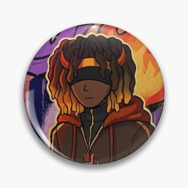 Item preview, Unstable SMP Flamefrags Character Illustration designed and sold by All That Jazz Store.