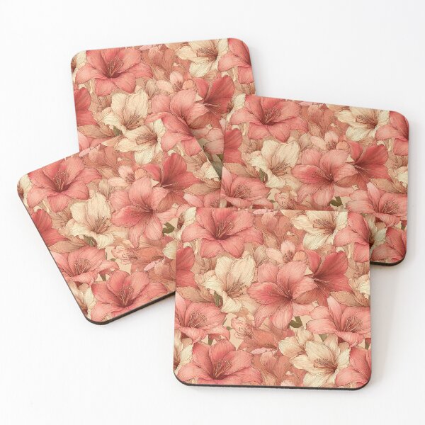 Item preview, Artistic Amaryllis Flower  - Botanical Garden Pattern   - Baptism Gifts designed and sold by RoyalStarsPatts.