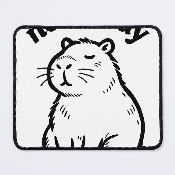 Item preview, Lazy Capybara Not Today designed and sold by SugarCore.