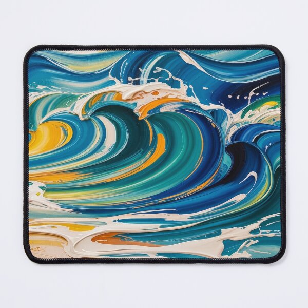 Item preview, Summer Vibes Abstract Art designed and sold by emilypigou.