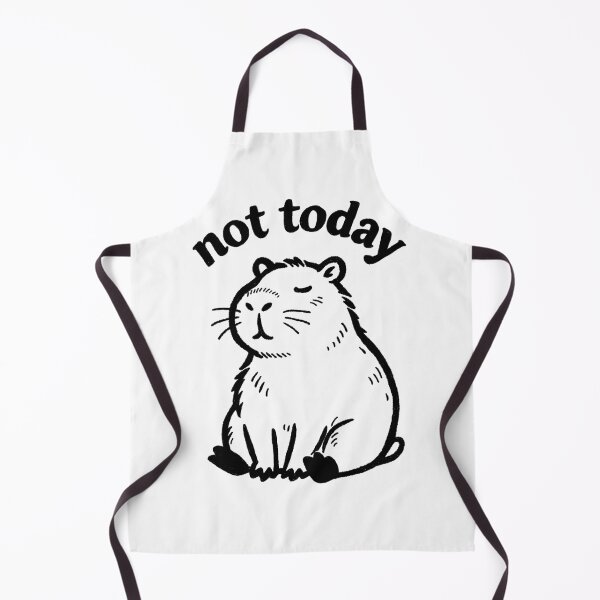 Item preview, Lazy Capybara Not Today designed and sold by SugarCore.