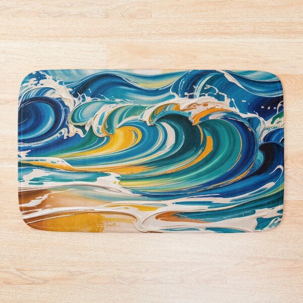 Item preview, Summer Vibes Abstract Art designed and sold by emilypigou.
