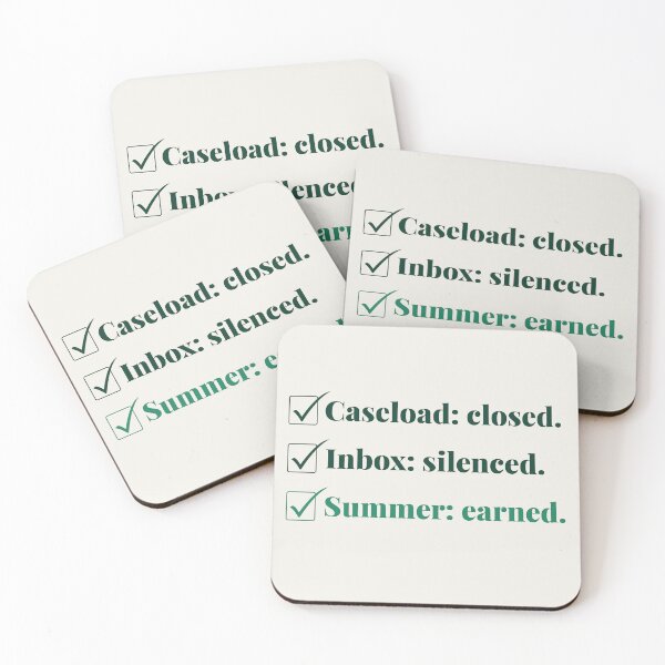 Item preview, Inbox Silenced Summer Earned School Psychologist designed and sold by 2SDFromFine.