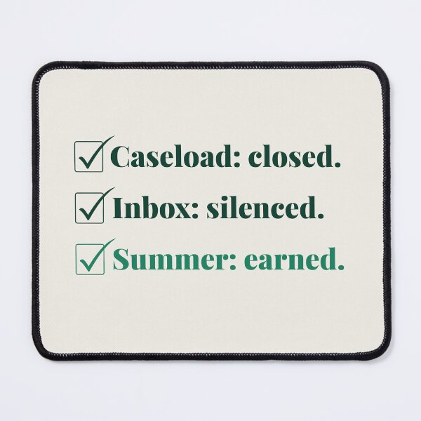 Item preview, Inbox Silenced Summer Earned School Psychologist designed and sold by 2SDFromFine.