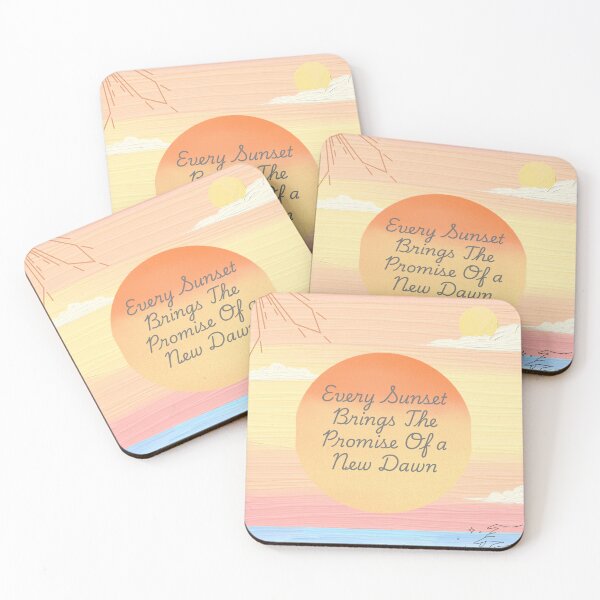 Item preview, Every Sunset Brings The New Promise Of a New Dawn   designed and sold by MyArtDream.