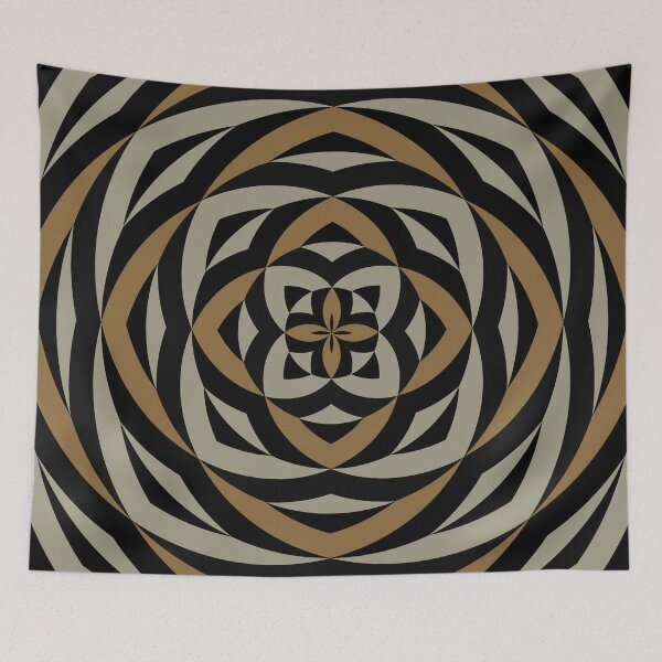 Item preview, Hypnotic Geometric Mandala designed and sold by mirimo.