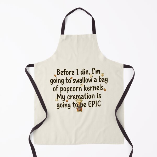 Item preview, Epic Cremation Popcorn Kernels Funny designed and sold by RamyGallery.