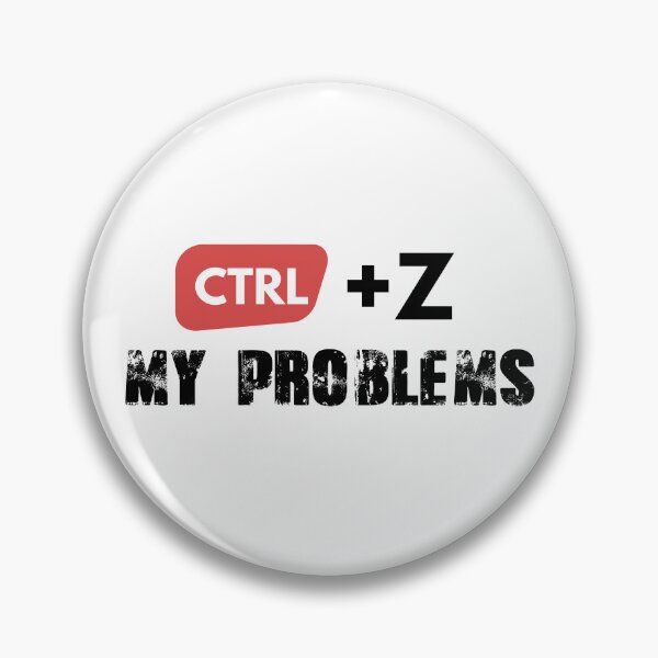 Item preview, Ctrl + Z My Problems – Funny Programmer Humor Design designed and sold by StudioAyinla.