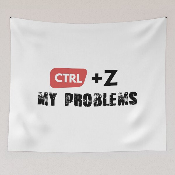 Item preview, Ctrl + Z My Problems – Funny Programmer Humor Design designed and sold by StudioAyinla.