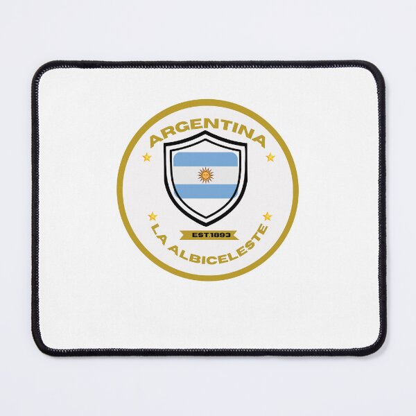 Item preview, Argentina Retro Football Crest - La Albiceleste Vintage Badge designed and sold by MyArtDream.