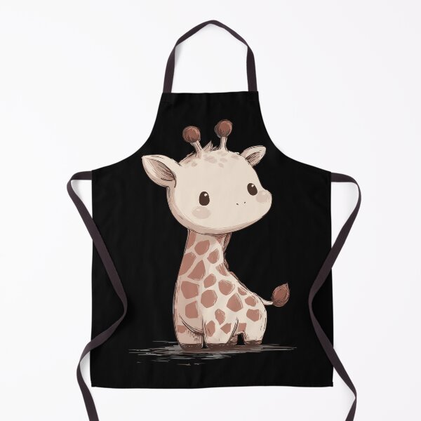 Item preview, Cute Baby Giraffe Sketch designed and sold by ClubVacay.