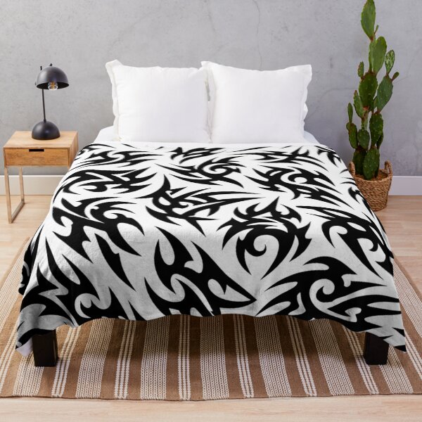 Item preview, Tribal Black Ink Pattern designed and sold by Owcomm.