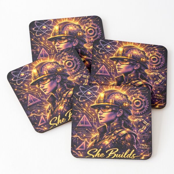 Item preview, She Builds the Future – Women in Engineering Empowerment Art designed and sold by TTopDesign.