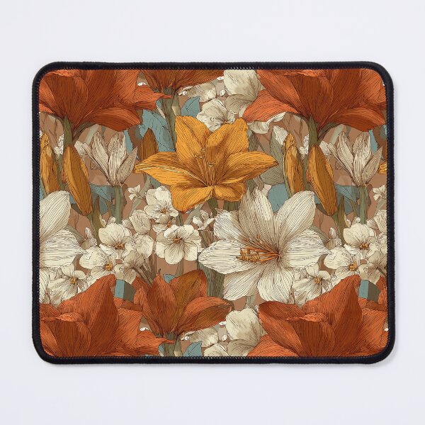 Item preview, Charming Amaryllis Print  - Birthday Flower Pattern   - Best Gifts For Dad designed and sold by RoyalStarsPatts.
