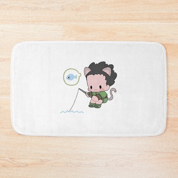 Item preview, Feline Shore Fishing - Tiny Cat Ears Angler  designed and sold by Mrdonut-ARt.