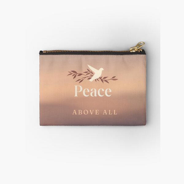 Item preview, Peace Above All – Dove and Olive Branch Affirmation Design designed and sold by CosmicQuietLab.