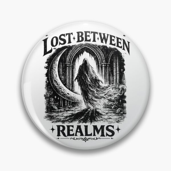 Item preview, Lost Between Realms – Gothic Phantom Moon Dark Fantasy Design designed and sold by BlackBoneArt.